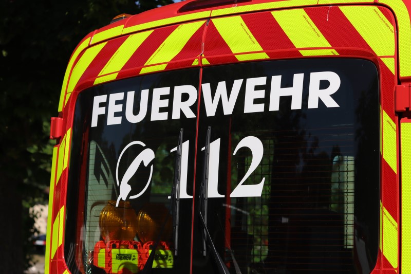 Brand-in-Lackierbetrieb